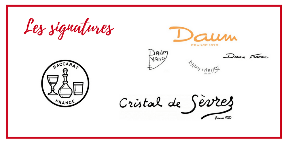 Signature-cristalleries