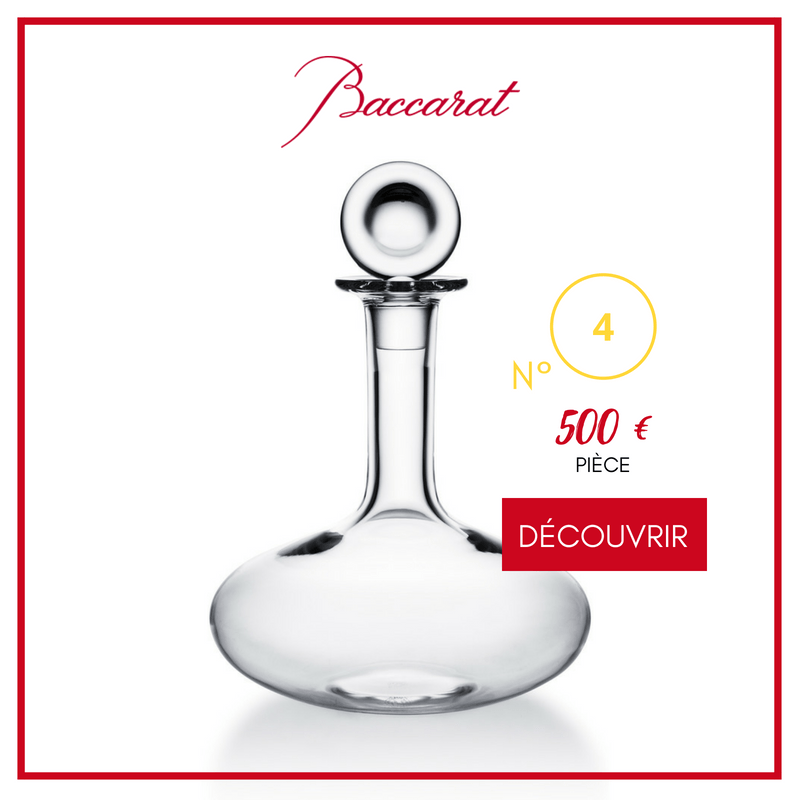 TOP 5 DES CARAFES À DÉCANTER EN CRISTAL 5 Carafe-oenologie-Baccarat