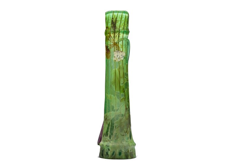 Vase-Heracleum-berce-des-pres-emile-Galle