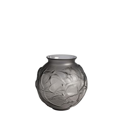 Vase-hirondelles-gris-Lalique