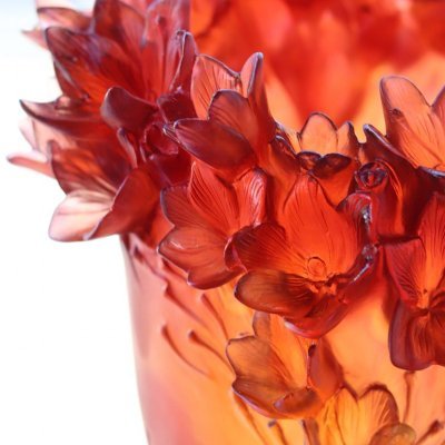 Vase-safran-Daum Vase-safran-Daum