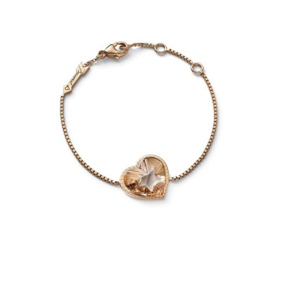 Bracelet-cristal-clair-vermeil-Baccarat