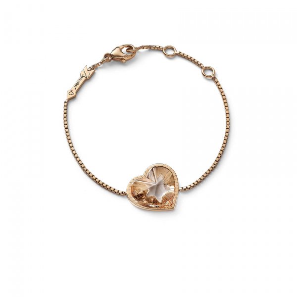Bracelet-cristal-clair-vermeil-Baccarat