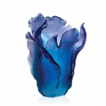 vase-tulipe-bleu-cristal-daum