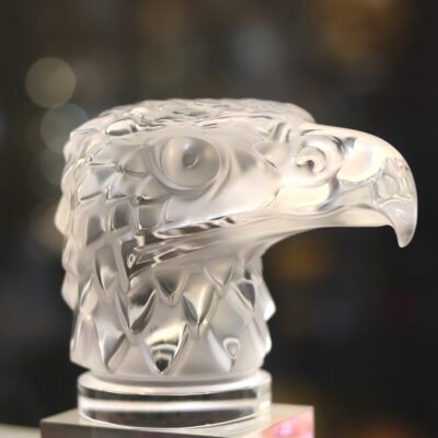 tete-aigle-cristal-lalique-bouchon-radiateur tete-aigle-cristal-lalique-bouchon-radiateur