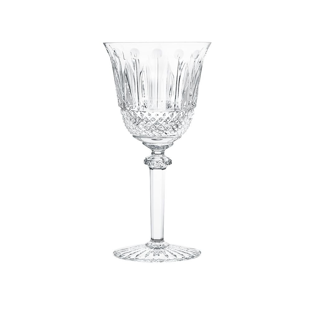 1 verre à vin de Bordeaux n°4 en cristal taillé Saint-Louis modèle Tommy 15 cm 