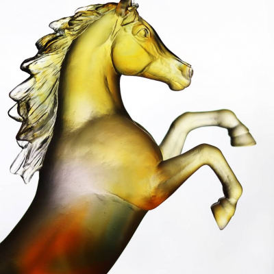 sculpture-cheval-cristal-daum-france sculpture-cheval-cristal-daum-france