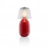 Lampe candy rouge Baccarat