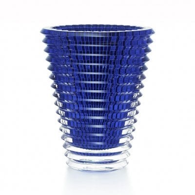 vase-eye-bleu-xl-baccarat vase bleu en cristal Baccarat collection Eye