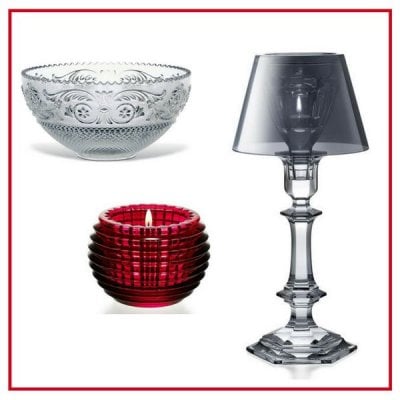 Coupes et coupelles / Bougeoirs / photophores - Baccarat