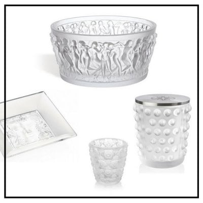 Coupes et coupelles / Bougeoirs photophores - Lalique