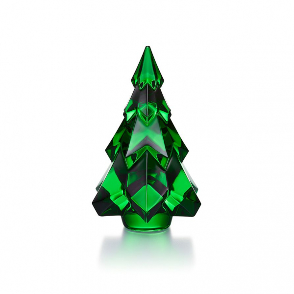 sapin Gstaad en cristal vert Baccarat edition 2020