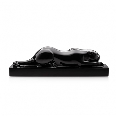 sculpture-panthere-cristal-noir-heritage-chevalier-baccarat