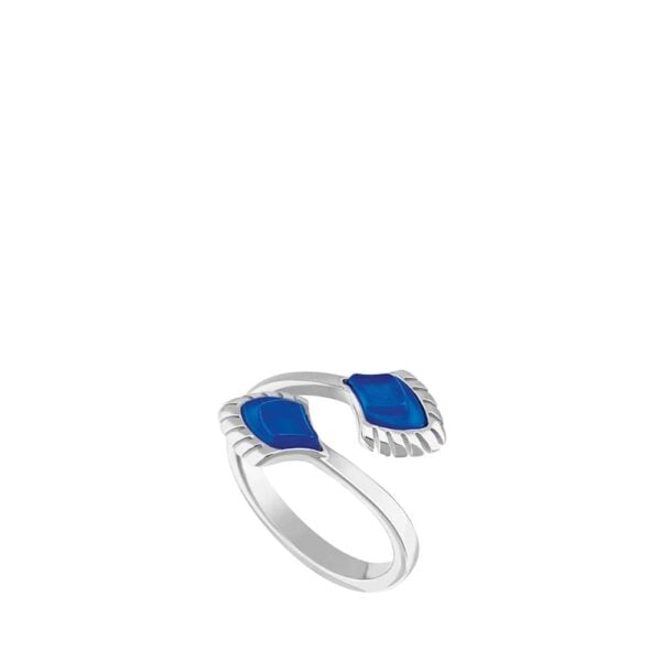 bague paon pm bleu lalique