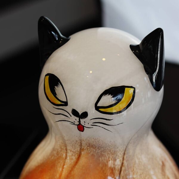 tete chat en cristal france