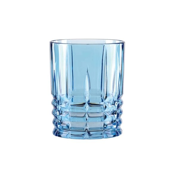 verre cristal bleu highland nachtmann