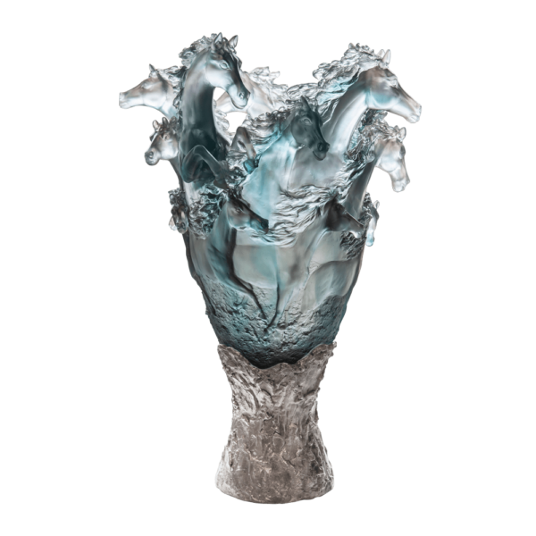 Cavalcade Vase Bleu 1