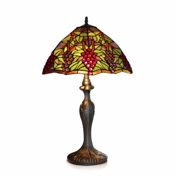 lampe-vitrail-verre-raisin