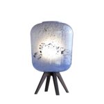 lampe-lanterne-pied-verre-bleu-noord