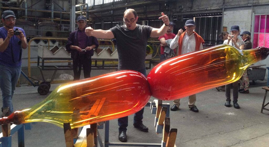 christian ghion Workshop Saint Just Glass is tomorrow