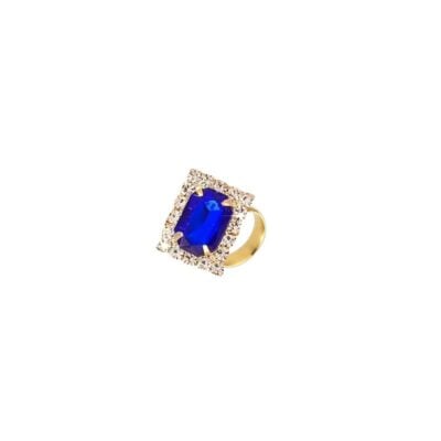 bague-art-deco-bleu