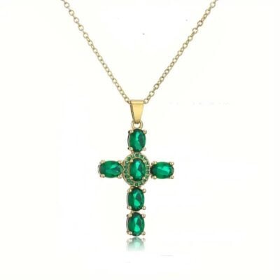 pendentif-croix-cristal-vert