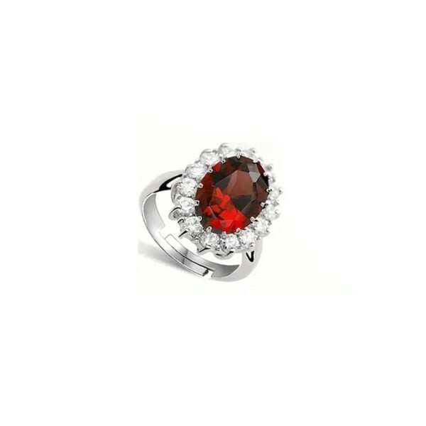 bague-reglable-medaillon-cristal-rouge