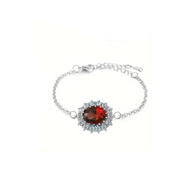 bracelet-medaillon-cristal-rouge