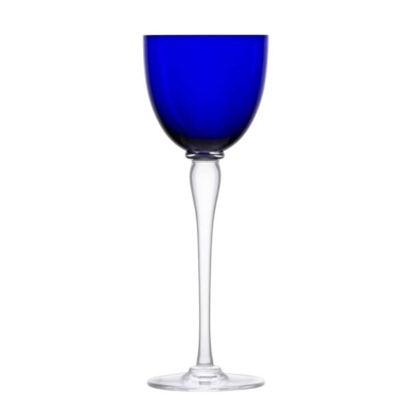 Verre-roemer-Amadeus-Saint-Louis-bleu-fonce