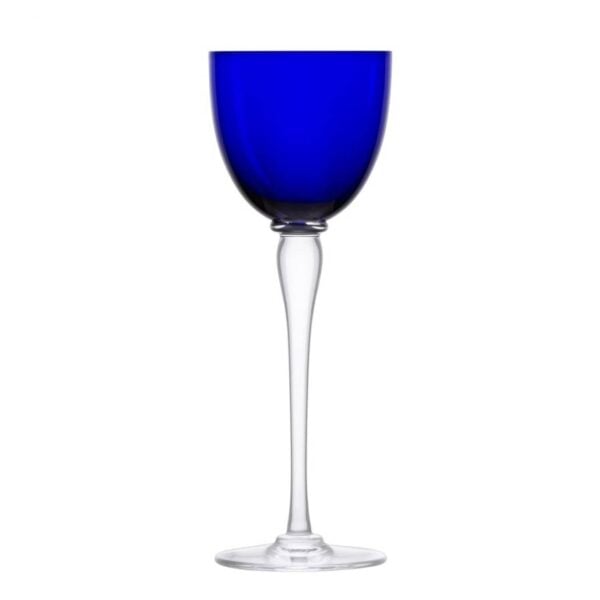 Verre-roemer-Amadeus-Saint-Louis-bleu-fonce