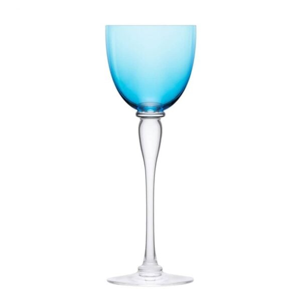 Verre-roemer-Amadeus-Saint-Louis-turquoise