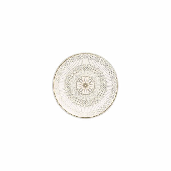 assiette-pain-or-platine-arcadia-baccarat