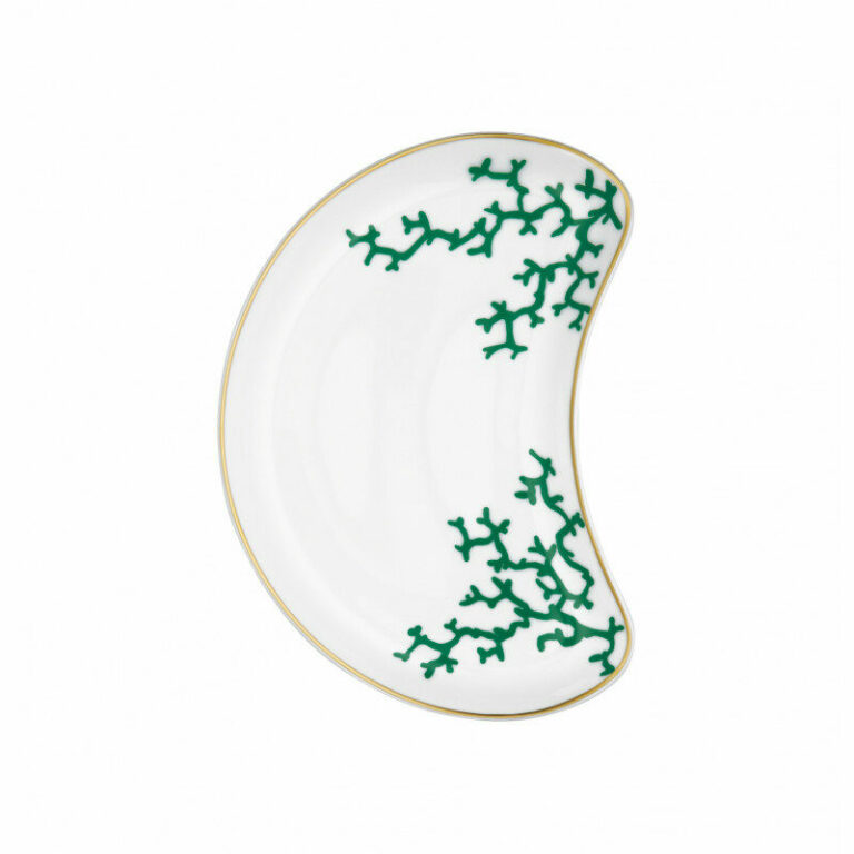 Lot De 5 Assiettes Raynaud Limoges France - L'Allée Du Roy, 19 Cm, Motif Floral Art Déco - Occasion