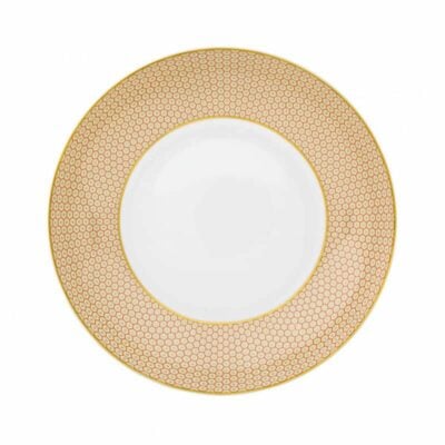 assiette-creuse-coupe-27-cm-motif-n3-orange-raynaud