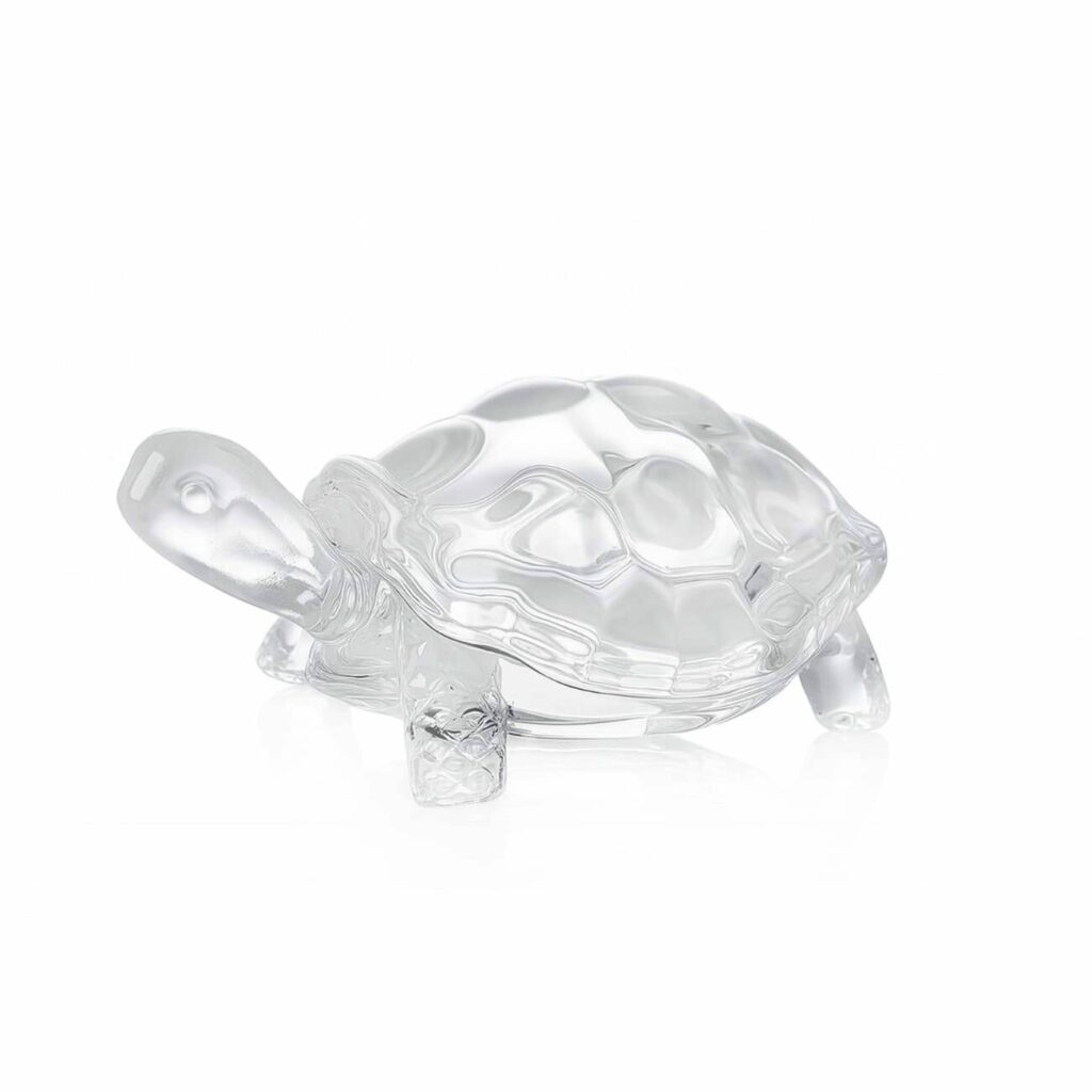 Statue De Tortue En Cristal Miniature Feng Shui, Ornement Porte Bonheur