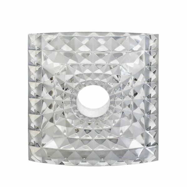 vase cire perdue lalique mario botta incolore