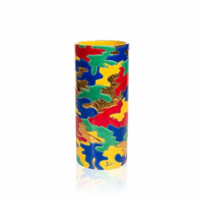 vase-cornet-cammouflage-longue-vie-longwy-castelbajac