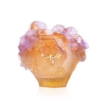 Vase-moyen-modele-Or-dAbeille-Daum